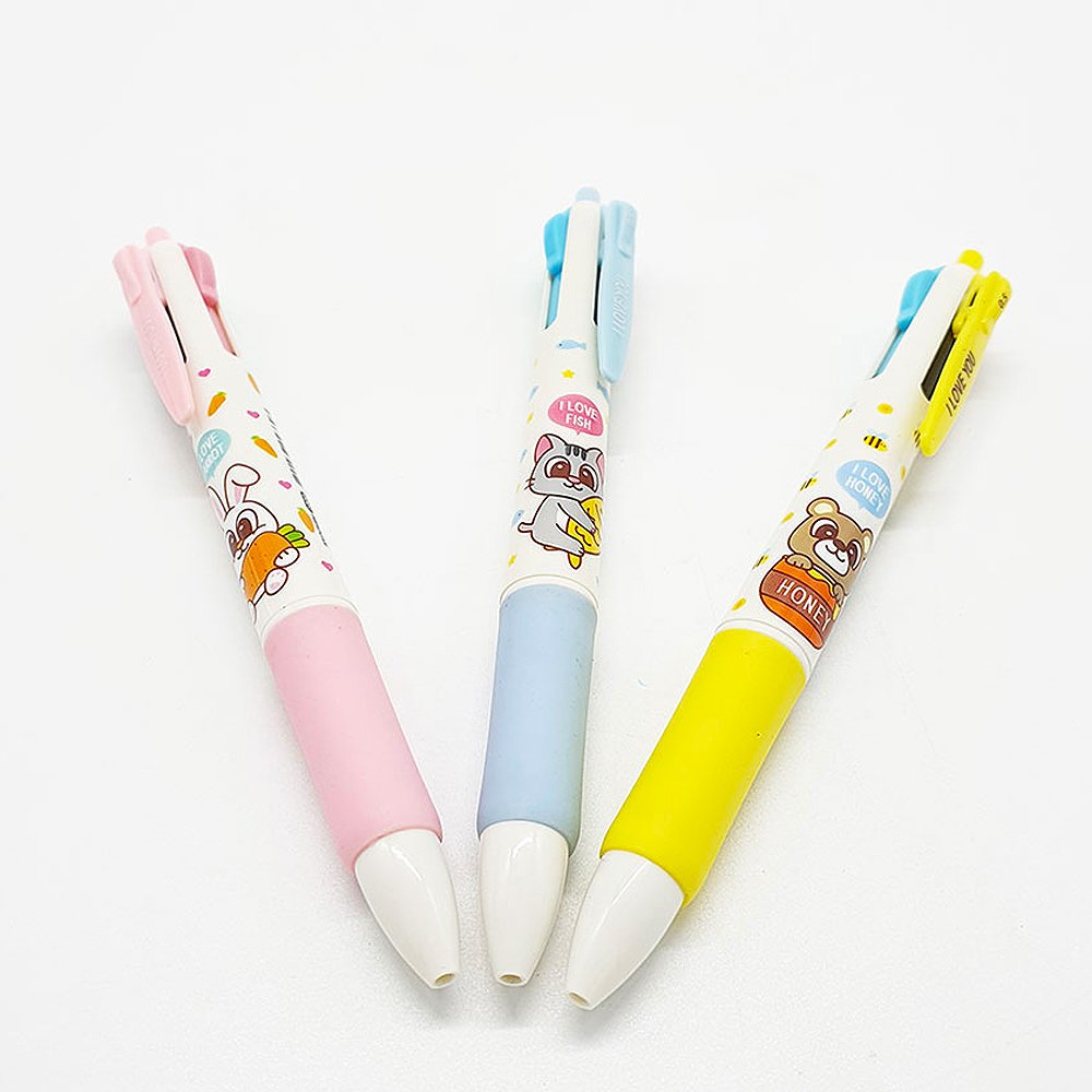 I Love You 4 Color Ballpoint Pen Bunny Rabbit