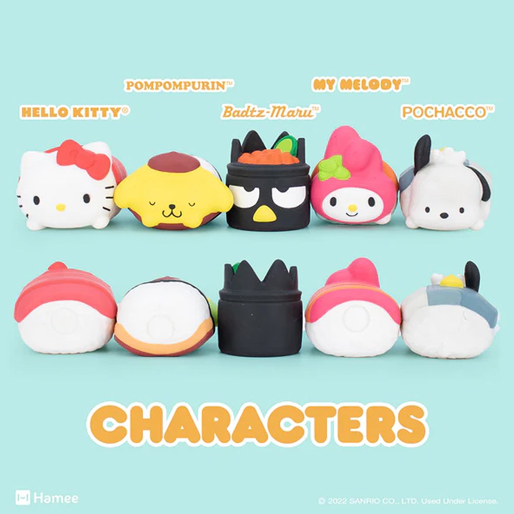 SANRIO Characters Blind Box Keyring Capsule SANRIO Surprise Random Hello  Kitty