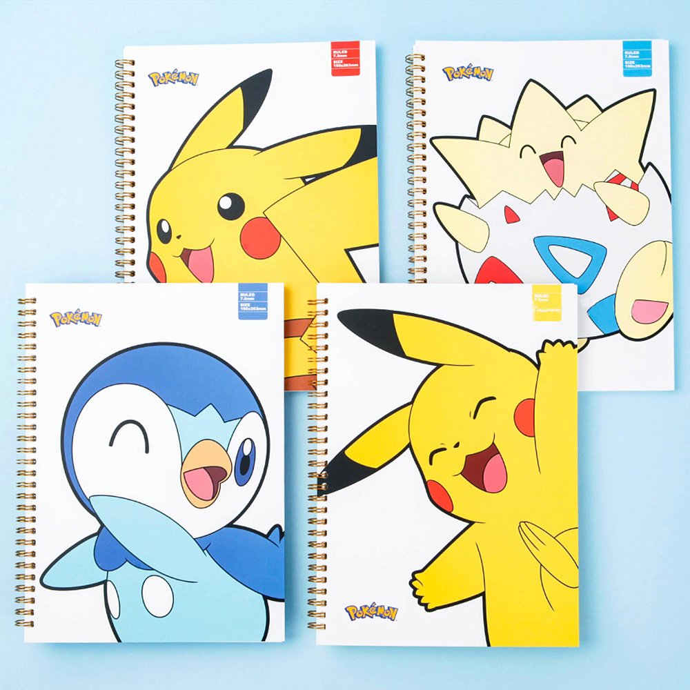 Pokemon Center Kyoto 2019 Renewal Open A5 Size Spiral Notebook