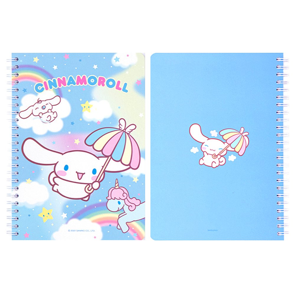  Sunstar Stationery S2639980 Sanrio Notebook, Ring Notebook,  A5, Retro Sanrio Characters, Tuxedo Sam : Office Products