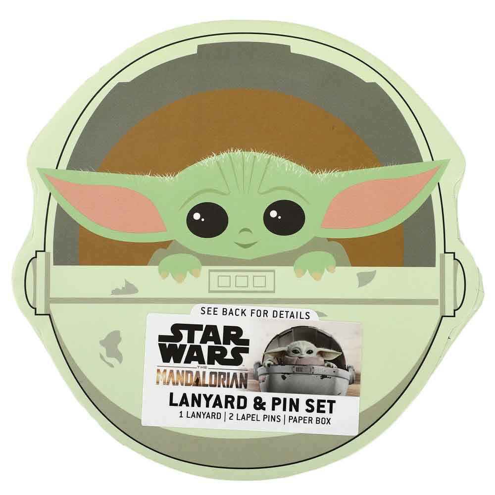 Star Wars The Mandalorian Grogu Lapel Pins Lanyard Box Set – Hello Discount  Store