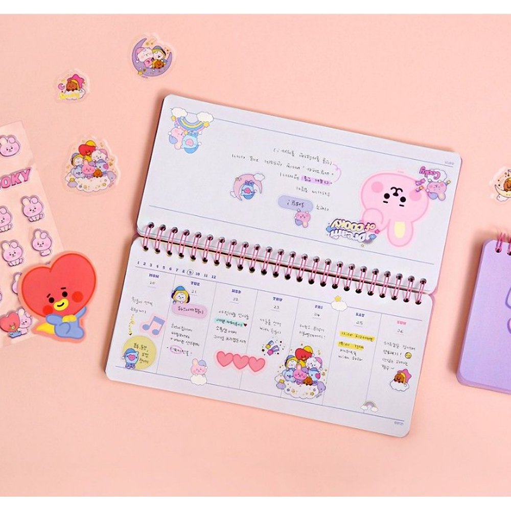 Dream of BT21 Weekly Planner – Hello Discount Store