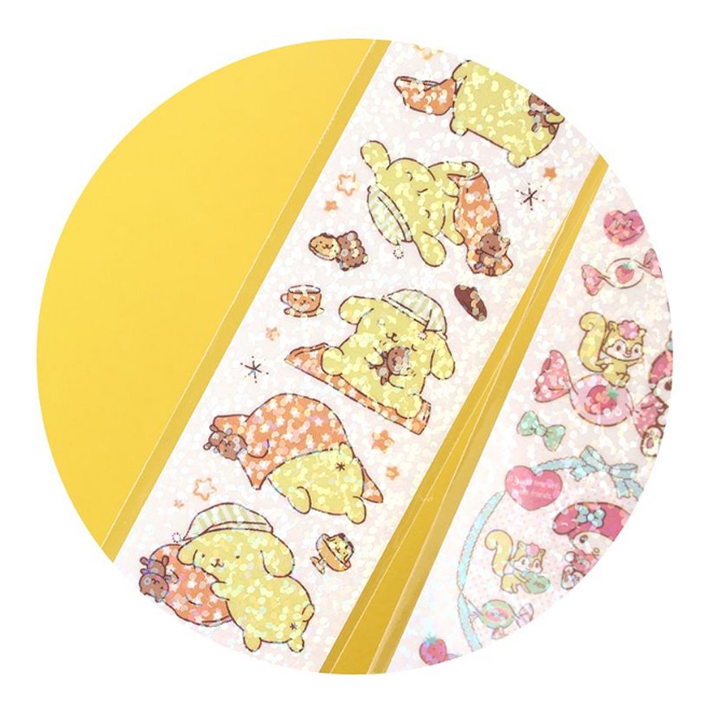 Sanrio Characters Long Deco Stickers
