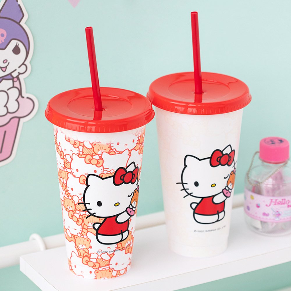 Sanrio Characters Reusable Cold Cups Set Ver.2 – Hello Discount Store