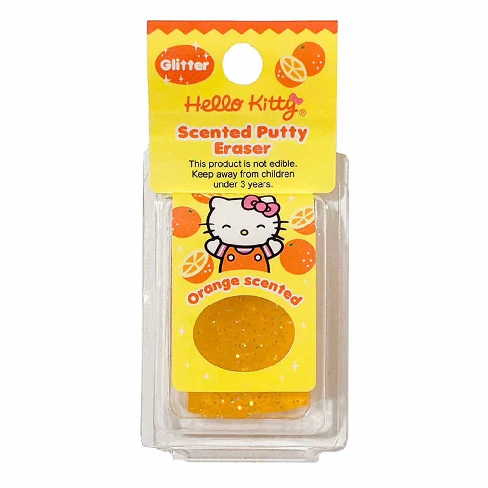 Hello Kitty Glitter Scented Putty Eraser Blueberry Scent