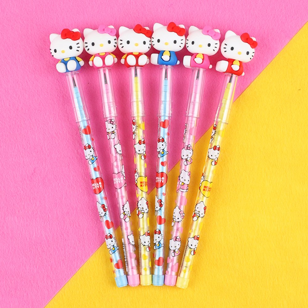 HelloKittyFriends [4-in-1] Hello Kitty Cartridge Pencil Set (Random)