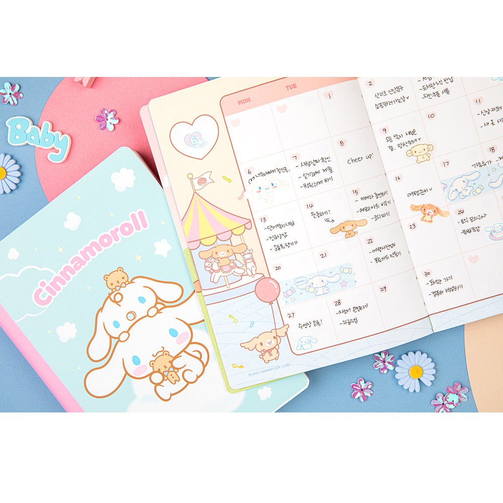 Sanrio Undated Weekly Planner Journal Bundle – KawaiiGoodiesDirect