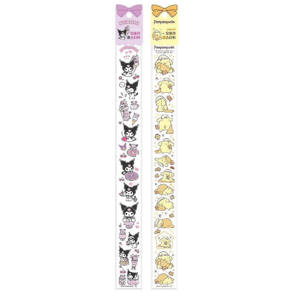 Sanrio Characters Deco Stickers Sheets Set : Rainbow Type A