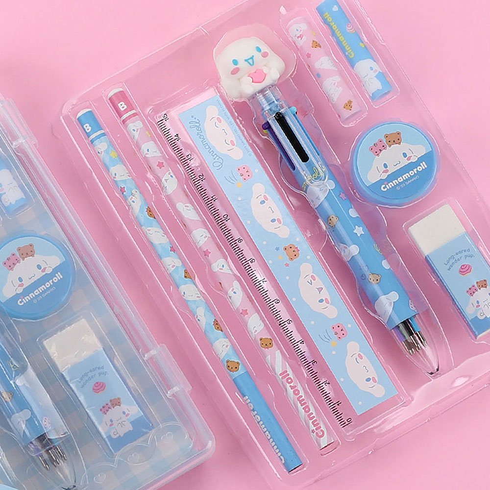 Pokemon Stationery Gifts Set Pencil Case Ruler School Supply (1 random) 