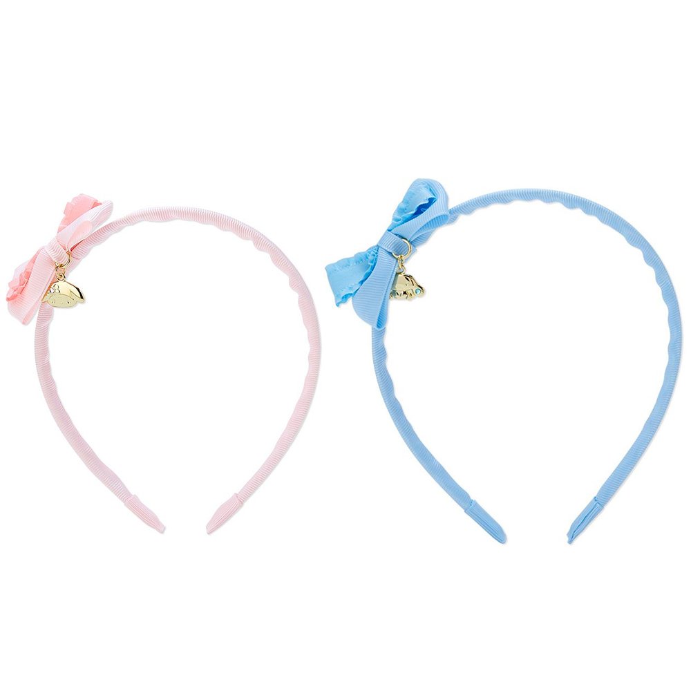 Ribbon Bow Headband in Pretty Pink