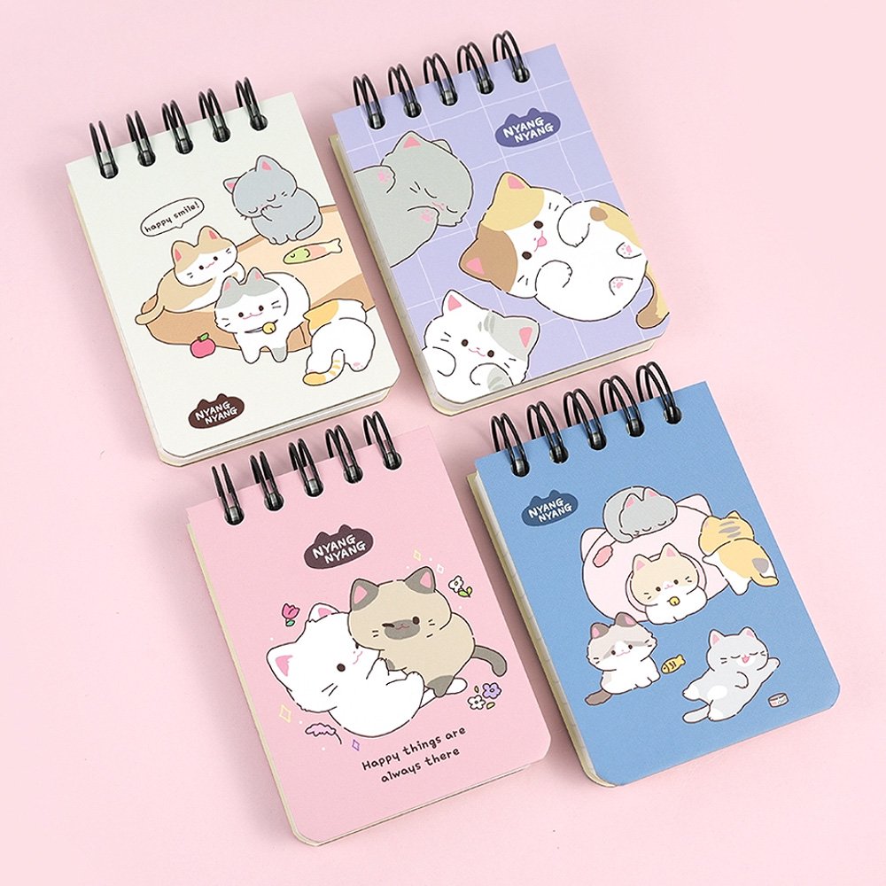 Meow Meow Cats Mini Note Pad