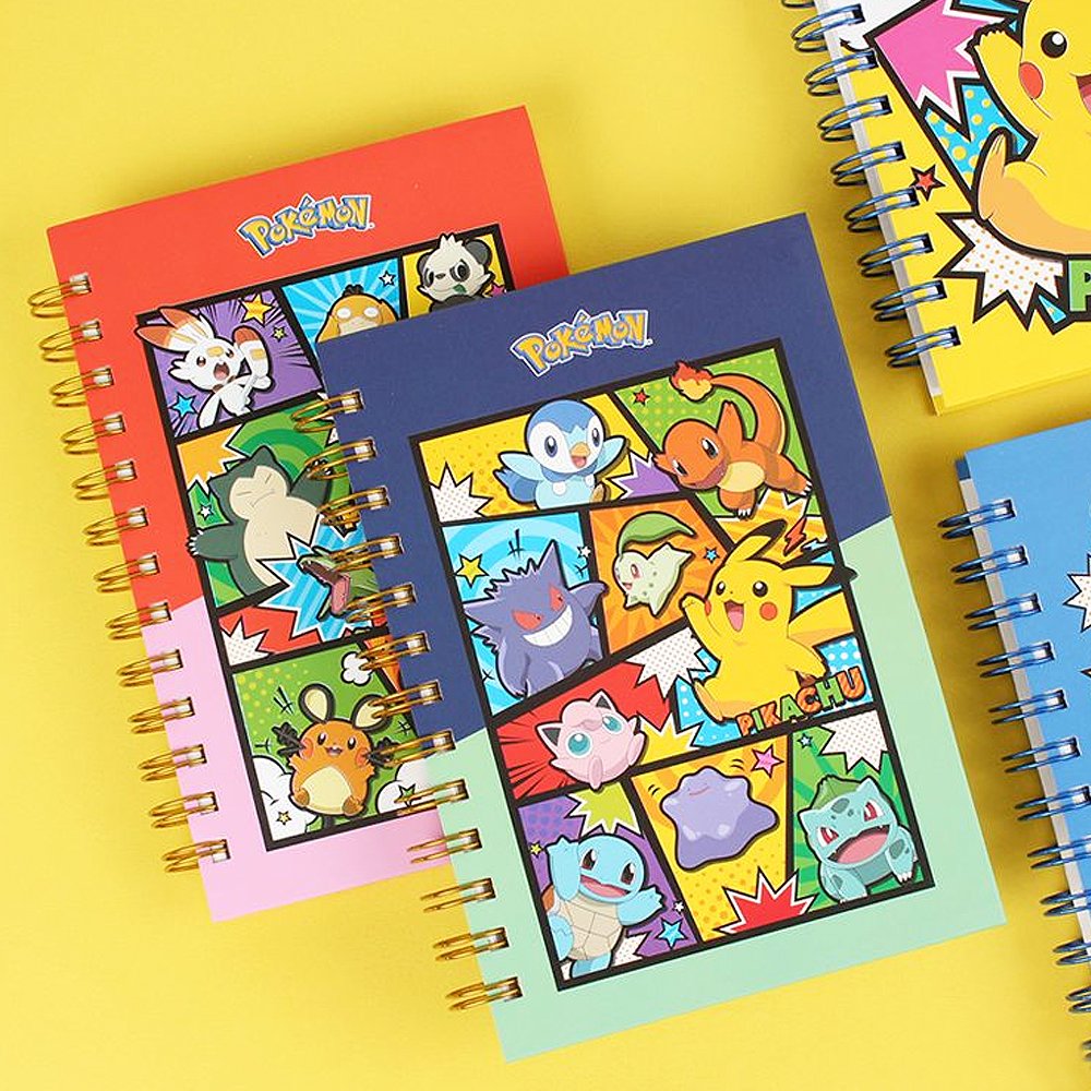 Personalized Pokemon Pikachu Notebook, Custom Notebook, Personalized Gift,  Spiral Notebook, Kids Notebook 